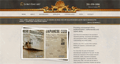Desktop Screenshot of lorofineart.com